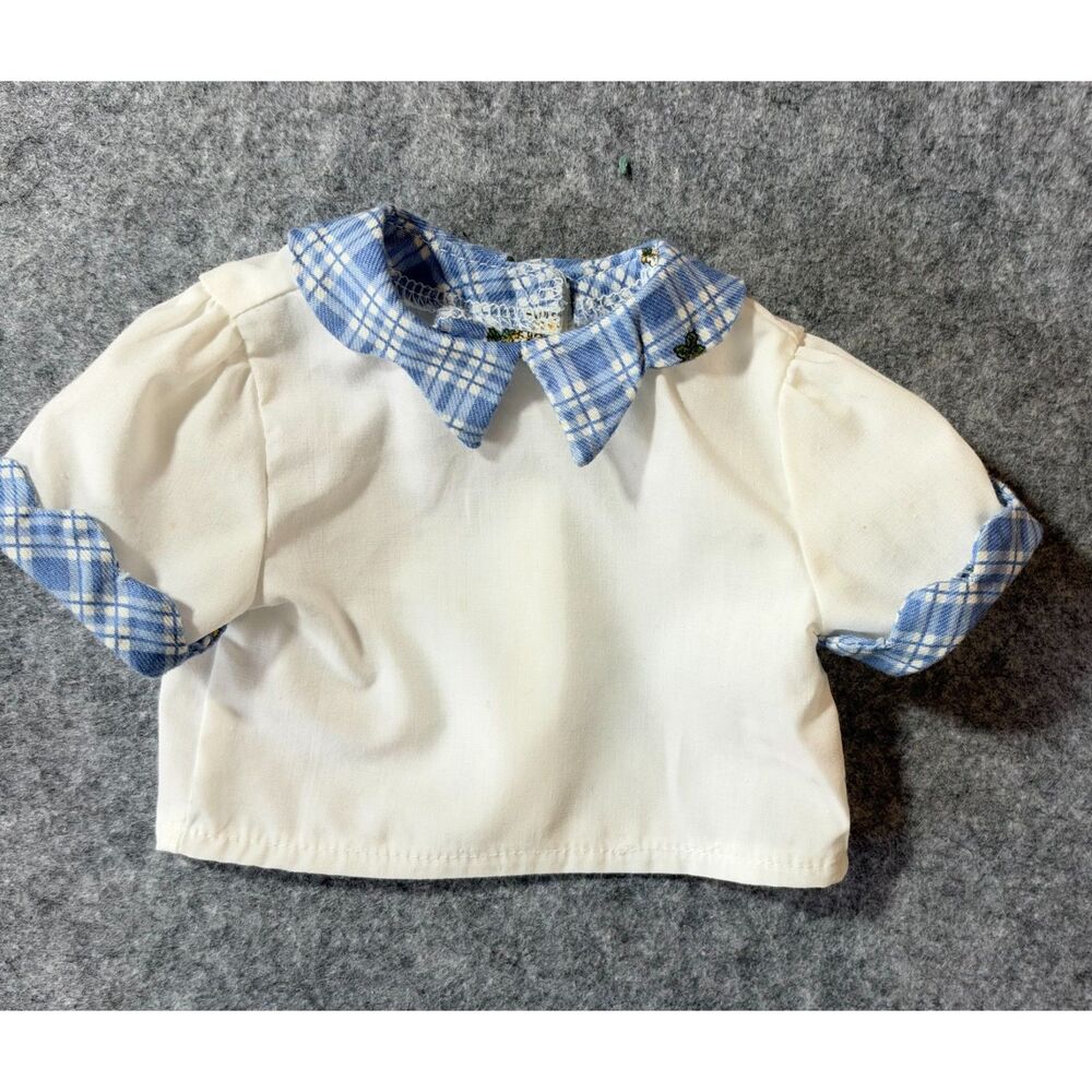 American Girl Doll Kit's School Outfit Shirt Only 18" Retired